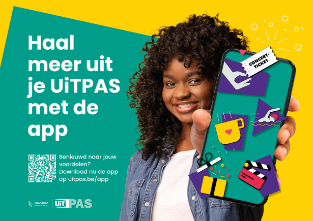 reclamebeeld UiTPAS app